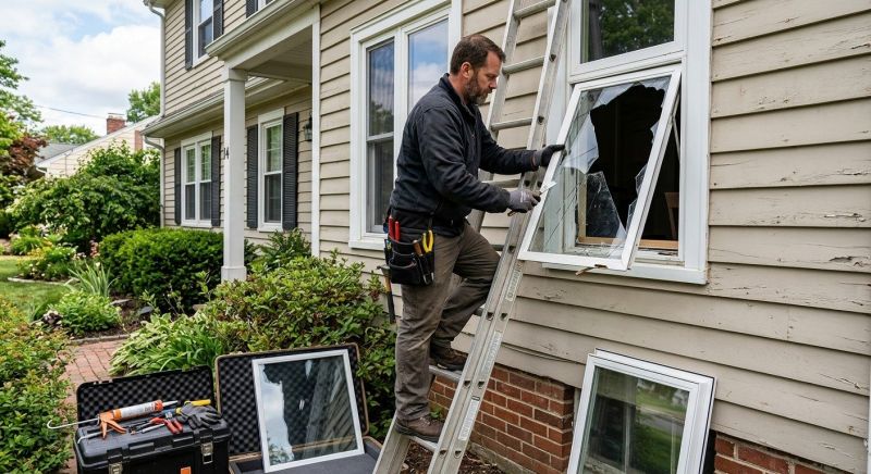 Cracked Window Repair in Alpharetta, GA